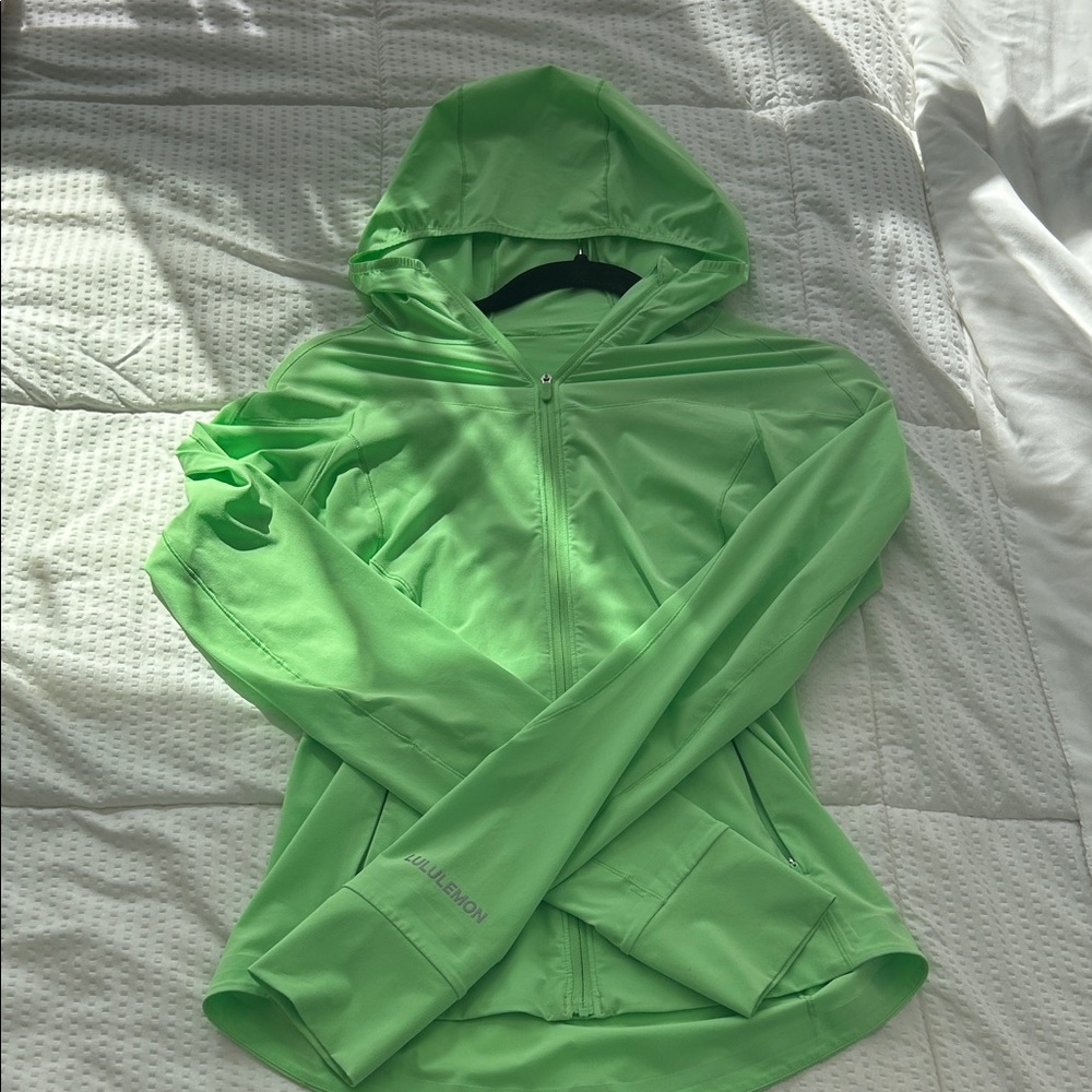 lululemon athletica Green Hooded Jacket